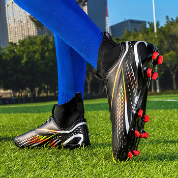 Мъжки футболни обувки Спорт на открито Тренировка на трева Футболни бутли за мъже Безплатна доставка Оригинални детски футболни обувки за деца