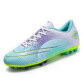 2022. gada jauni futbola zābaki, AG/SG, elpojoši kronšteini, unisex āra zāliena mači, futbols, treniņš, sporta apavi sievietēm vīriešiem, sporta apavi