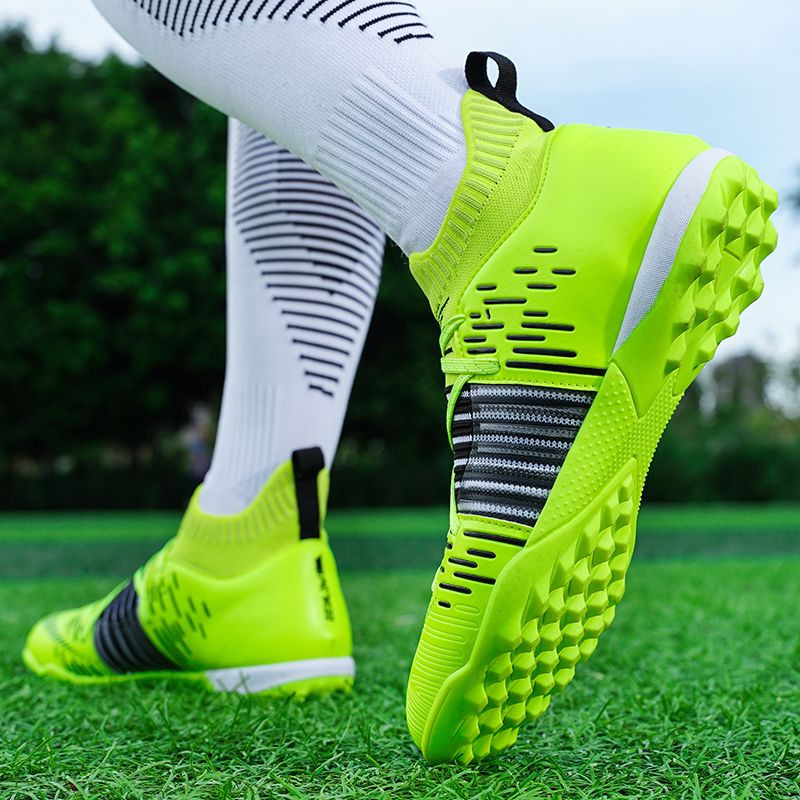 Vīriešu augstas augšdaļas futbola apavi Chuteira Society FG/TF futbola zābaki, neslīdoši āra treniņi, zāliena futbola sporta apavi Futbola apavi
