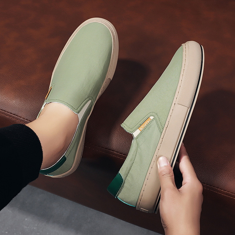 Ανδρικά παπούτσια Skateboarding Slip-On Παπούτσια Skate Παπούτσια Sneaker Μαύρο Άνετο Skateboard Αναπνεύσιμα Casual Παπούτσια Επώνυμα αθλητικά παπούτσια