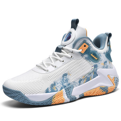 BOANXIL Fly Austi Elpojoši Ērti Sporta Apavi Pretslīdes gumijas zole Basketbola apavi Īstas cīņas treniņu vīriešu apavi