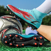 Aukštos kokybės Super Star Futbolo Batai Vyriški Moteriškos Orui laidžios kojinės Futbolo Apkabos Vyriški Profesiniai Futbolo Batai Society botas futbol