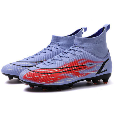 Aukštos kokybės Super Star Futbolo Batai Vyriški Moteriškos Orui laidžios kojinės Futbolo Apkabos Vyriški Profesiniai Futbolo Batai Society botas futbol