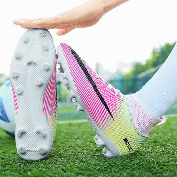 Висококачествени професионални мъжки футболни обувки Голям размер 48 с дълги шипове Футболни бутонки Мъжки двойки Маратонки за футзал botas de futbol