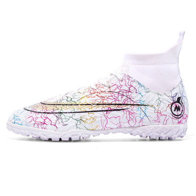 Vyriški futbolo bateliai Originalūs TF/FG Krampon Field Grass Sneakers Neslystantys Futsal Treniruotės Vaikų Chuteira Society futbolo batai