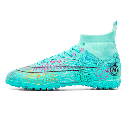 Vyriški futbolo bateliai Originalūs TF/FG Krampon Field Grass Sneakers Neslystantys Futsal Treniruotės Vaikų Chuteira Society futbolo batai