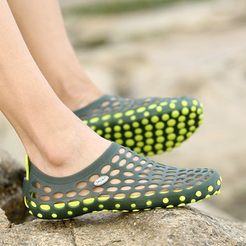 Αθλητικά παπούτσια καλοκαιρινά ελαφριά ανδρικά σανδάλια παραλίας Αναπνεύσιμα άνετα παπούτσια νερού ολισθηρές casual παντόφλες Μαλακές ανθεκτικές στη φθορά