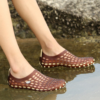 Маратонки Летни леки мъжки плажни сандали Дишащи удобни водни обувки Ежедневни чехли с приплъзване Меки, устойчиви на износване