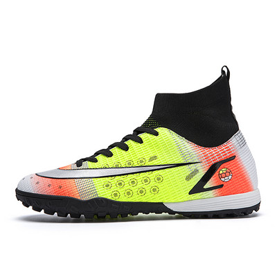 Vīriešu futbola apavi Profesionāli treniņi FG/AG Krampon Futbola zābaki Futsal Sporta apavi bērniem Chuteira De Campo Turf Futbola apavi