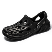 Könnyű gumiszandál férfi nyári légáteresztő papucs női csúszásgátló strandcipő állítható kültéri gázlószandál folyóhoz