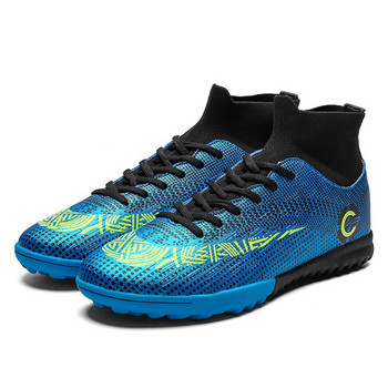 Νέα παπούτσια ποδοσφαίρου για άντρες Αντιολισθητικά παπούτσια ποδοσφαίρου Chuteira Campo TF/AG Παιδικά αθλητικά παπούτσια ποδοσφαίρου προπόνησης Futsal
