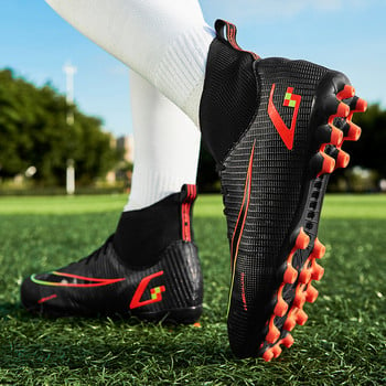 Висококачествени дишащи футболни обувки за чорапи Мъже Жени Професионални футболни обувки на открито Мъжки дизайнерски обувки Football botas futbol