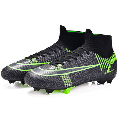 Elpojoši futbola zābaki Vīriešu Profesionālās biedrības Futbola Apavi Skavas FG/TF Neslīdošas sporta kedas Futsal chuteiras Society