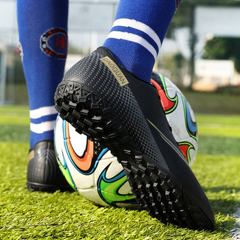 Детски футболни обувки Society Training FG/AG Футболни обувки с шипове Мъжки футболни маратонки за футзал Момчета Спортна трева Chuteira De Futebol