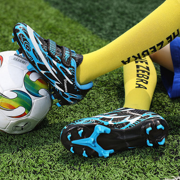 Детски футболни обувки FG/TF Футболни обувки с шипове Нехлъзгащи се тренировъчни маратонки за футзал Детски бутли Спортни футболни обувки на трева