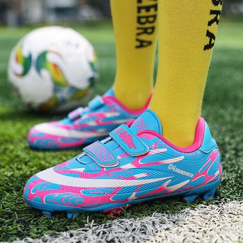Детски футболни обувки FG/TF Футболни обувки с шипове Нехлъзгащи се тренировъчни маратонки за футзал Детски бутли Спортни футболни обувки на трева