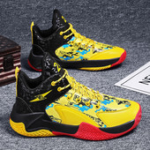 Υψηλής ποιότητας παπούτσια μπάσκετ Ανδρικά αθλητικά παπούτσια Ανθεκτικά στη φθορά Ψηλά κορυφαία αθλητικά παπούτσια Τάση μόδας Ανδρικά παπούτσια μπάσκετ