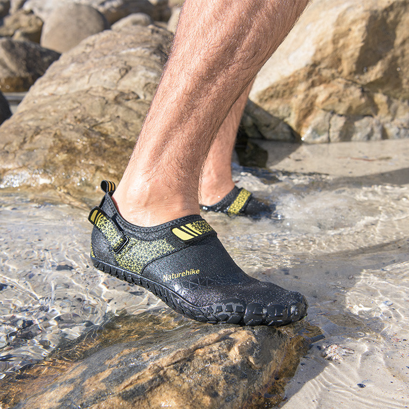 Naturehike Λαστιχένια σόλα Wading Παπούτσια Αντιολισθητικά Ανδρικά Γυναικεία Μαλακά Παπούτσια Μπότες κατάδυσης Κάλτσες παραλίας Παπούτσια Παπούτσια κολύμβησης NH20FS022
