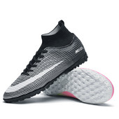 Futballcipők Társaság Férfi Futballcipők Csúszásmentes Csillapítás Sport Foci kapcsok Cipők Gyerek Futsal Cipők TF/FG Football Edzők