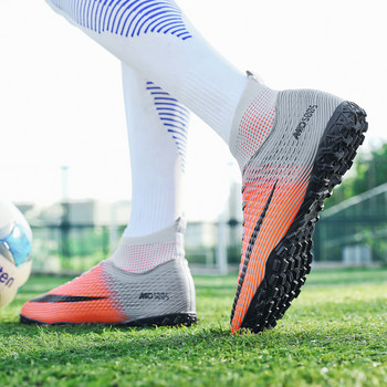 Футболни обувки Society Мъжки футболни обувки Неплъзгащи се амортизационни спортни футболни бутли Обувки Детски маратонки за футзал TF/FG Футболни маратонки