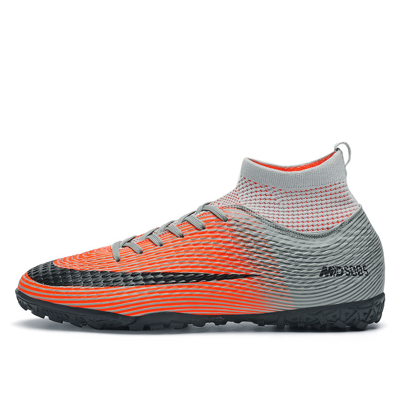 Futballcipők Társaság Férfi Futballcipők Csúszásmentes Csillapítás Sport Foci kapcsok Cipők Gyerek Futsal Cipők TF/FG Football Edzők