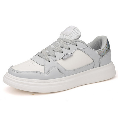 Női gördeszkás cipők Légáteresztő klasszikus stílusú hétköznapi tornacipők könnyű fehér lapos lábbelik csúszásgátló női cipők