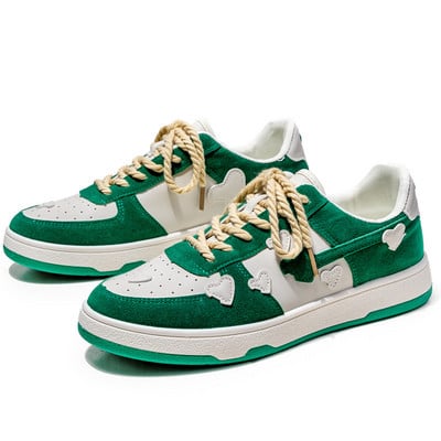 Sügisene uus trend roosa värvilised meeste uisukingad Trennarid õues Hip Hop madalad disainjalatsid Meeste tossud Rulakorvid 2022