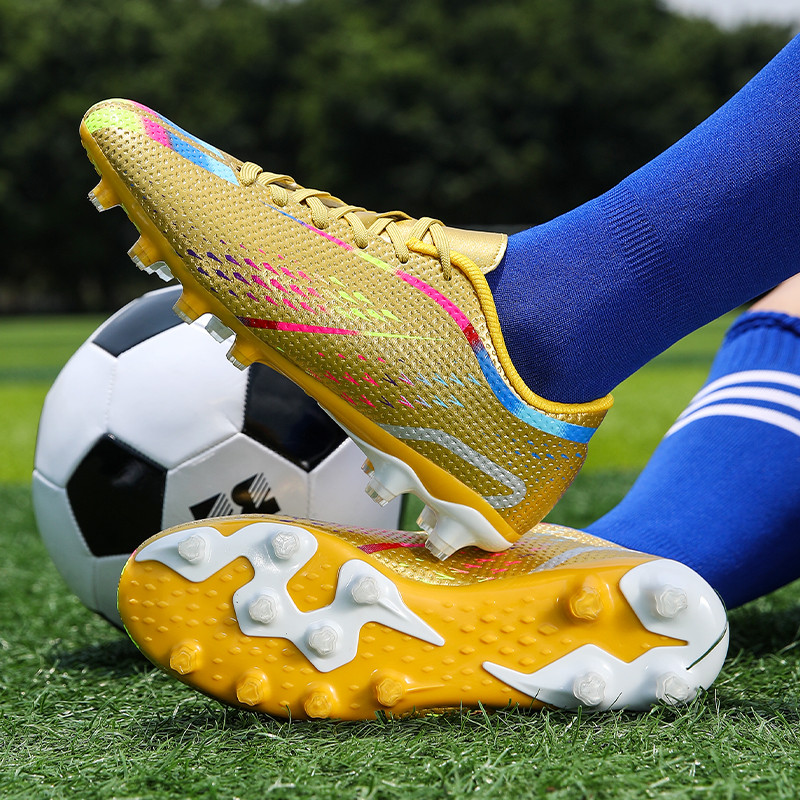 Férfi futballcipők eredeti edzés Chuteira Society TF/AG futballcipők futballkapcsok cipők gyerekek gyepfutsal futballcipők