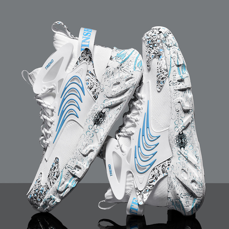 BOANXIL Fitnesa treniņu kedas Elpojošs Polsterējums Pretslīdošs Nodilumizturīgs vīriešu sporta apavi Moderni basketbola apavi