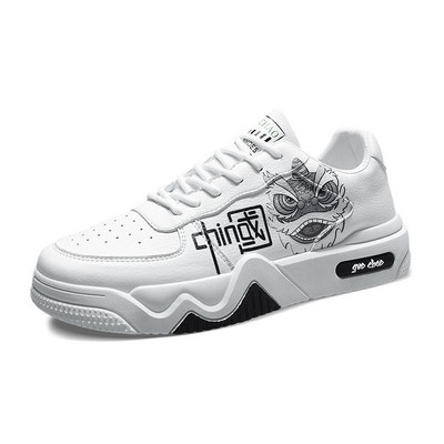 „Luckffa 2022“ laisvalaikio vyriški batai riedlenčių sportui, unisex kvėpuojantys vaikščiojimo treniruokliai, vyriški, madingi suvarstomi sportbačiai