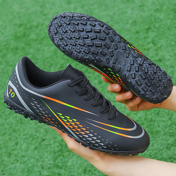 Плюс размер 35-47 Футболни обувки за мъже и жени Неплъзгащи се TF/FG Футболни обувки Унисекс маратонки
