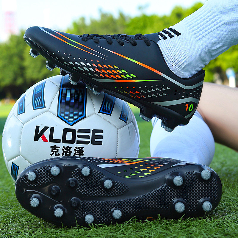 Liela izmēra 35-47 futbola apavi vīriešiem un sievietēm Neslīdoši TF/FG futbola apavi Unisex kedas