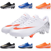 2022. gads. Jauni profesionāli vīriešu, bērnu futbola zābaki, zābaciņi, futbola apavi, apavi, trenažieri, trenažieri, pretslīdēšanas potītes sporta apavi Zapatos de futbol
