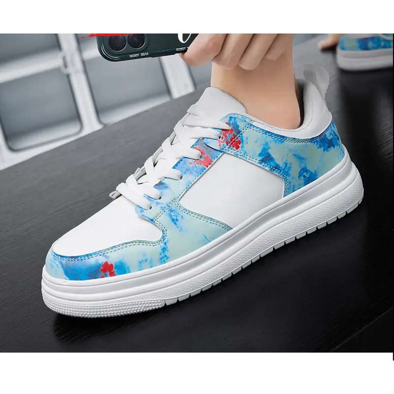 „Luckffa 2022“ laisvalaikio čiuožimo batai berniukams, unisex kvėpuojantys vaikščiojimo treniruokliai, vyriški, madingi, suvarstomi sportbačiai