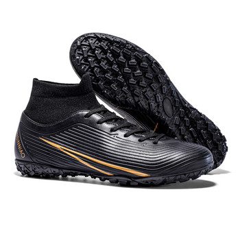 Unisex παπούτσια ποδοσφαίρου για άντρες και γυναίκες TF/FG Ποδοσφαιρικά Μποτάκια Μακριές Ακτίνες και Επίπεδη Σόλα Ανδρικά Αθλητικά Παπούτσια