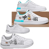 Luckffa 2022 vabaajajalatsid poistele, hingavad unisex-trenažöörid, meeste sportlikud nööriga tossud