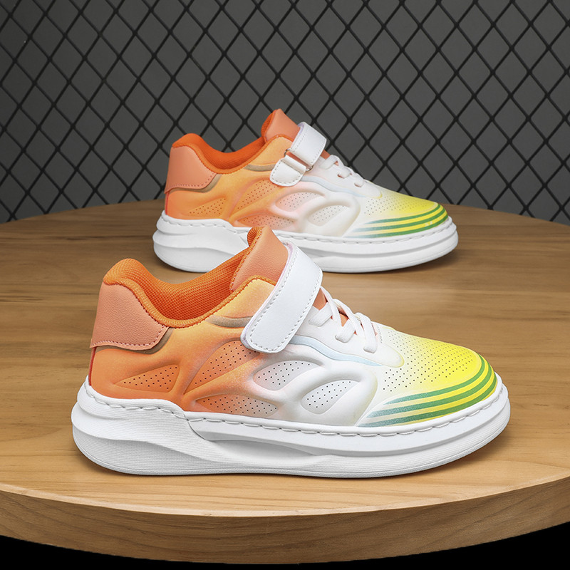 Luckffa 2022 alkalmi gördeszkás cipő gyerekeknek , uniszex légáteresztő sétacipők Sport férfi divatos fűzős tornacipők