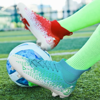 Παπούτσια ποδοσφαίρου μικτού χρώματος για Unisex επαγγελματικά παπούτσια ποδοσφαίρου Plus Size Γυναικεία Ανδρικά αθλητικά παπούτσια