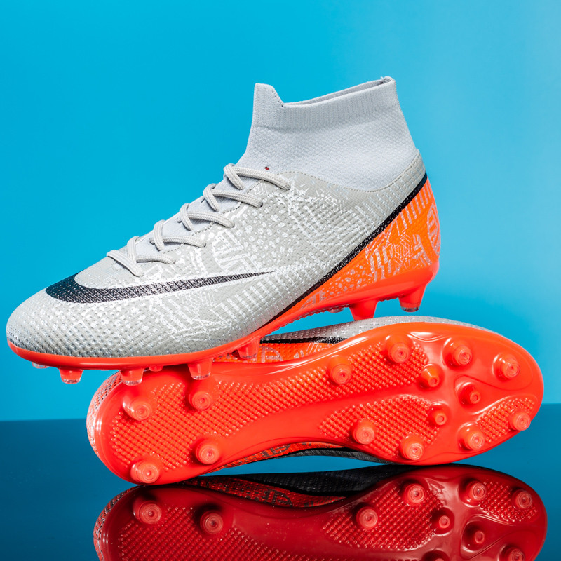 33-45 méretű focicipők felnőtteknek és gyerekeknek TF/FG futballcipők hosszú tüskés és lapos talpú tornacipők Uniszex sportcipők