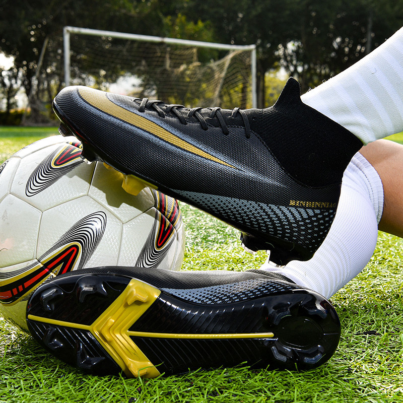 TF/FG jalgpallijalatsid meestele ja naistele suurus 35-45 Unisex jalgpallisaapad, pikad naelad ja tasase tallaga tossud meeste spordijalatsid