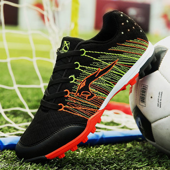 LEIXAG Outdoor Детски спортни футболни обувки Turf Futsal Бутли Маратонки Дишащи футболни обувки Детски обувки Спортни обувки
