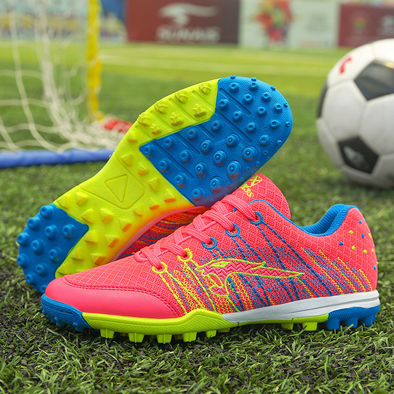 LEIXAG Outdoor Gyerek sportos focicipők Turf Futsal Klipsz Tornacipők Légáteresztő futballcipők Gyerekcipők Sportcipők