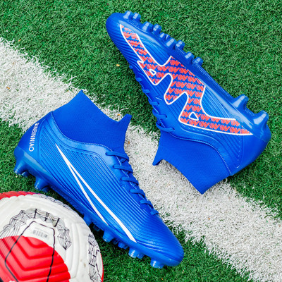 Vyriški futbolo bateliai TF/FG padas uninsex futbolo batai suaugusiems vaikams, lauko vejos treniruotės Futsal avalynė, 2022 m. Naujas dydis, 35–45