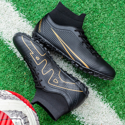 Vyriški futbolo bateliai TF/FG padas uninsex futbolo batai suaugusiems vaikams, lauko vejos treniruotės Futsal avalynė, 2022 m. Naujas dydis, 35–45