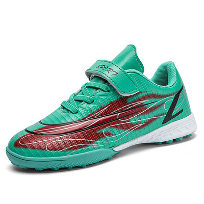 2022 Hot Sale Fashion Gyerek focicipők 31-40 méret Low Turf futballcipők Tinédzserek TF Futsal Cipők chuteira Society