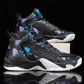 Krepšinio Batai Vyriški sportiniai bateliai Aukšti krepšinio batai Neslystantys minkšti vyriški sportiniai batai 36-45 dydis