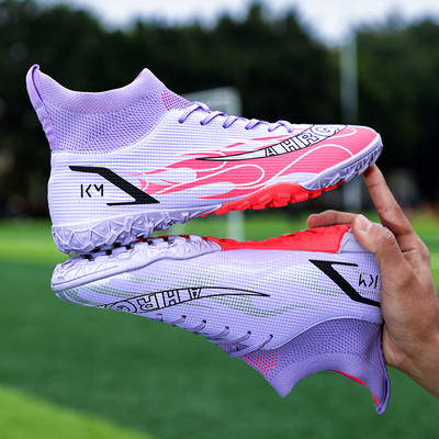 Pantofi de fotbal confortabili pentru bărbați, pantofi de fotbal pentru copii, anti-alunecare, antrenament, fotbal, pantofi de sport, respirabili, pantofi de fotbal atletic, unisex