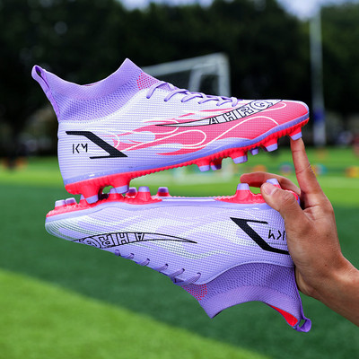 Pantofi de fotbal confortabili pentru bărbați, pantofi de fotbal pentru copii, anti-alunecare, antrenament, fotbal, pantofi de sport, respirabili, pantofi de fotbal atletic, unisex