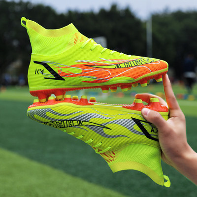 Pantofi de fotbal confortabili pentru bărbați, pantofi de fotbal pentru copii, anti-alunecare, antrenament, fotbal, pantofi de sport, respirabili, pantofi de fotbal atletic, unisex