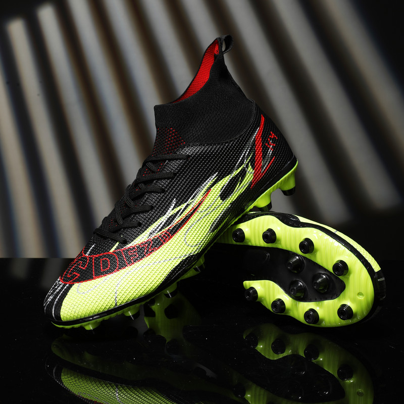 Pantofi de fotbal confortabili pentru bărbați, pantofi de fotbal pentru copii, anti-alunecare, antrenament, fotbal, pantofi de sport, respirabili, pantofi de fotbal atletic, unisex